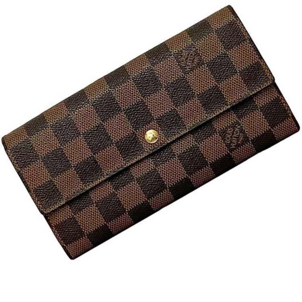 LOUIS VUITTON 2012 French Haute Damier Ebene Wallet - Picture 6 of 14